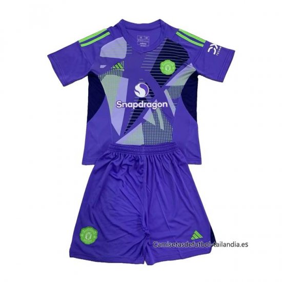 1ª Camiseta Manchester United Portero Nino 2024-2025 - Haga un click en la imagen para cerrar