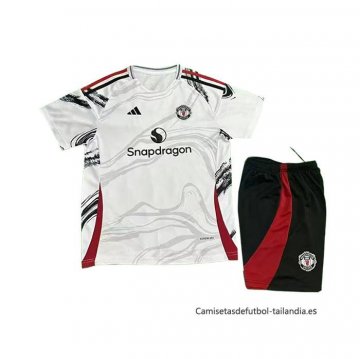 Camiseta Manchester United Special Nino 2025-2026 Blanco Camiseta Manchester United Special Nino 2025-2026 Blanco