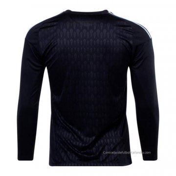 Camiseta Mexico Portero Manga Larga 2022 Negro