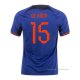 2ª Camiseta Paises Bajos Jugador De Roon 2022