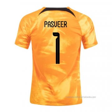 1ª Camiseta Paises Bajos Jugador Pasveer 2022 1ª Camiseta Paises Bajos Jugador Pasveer 2022