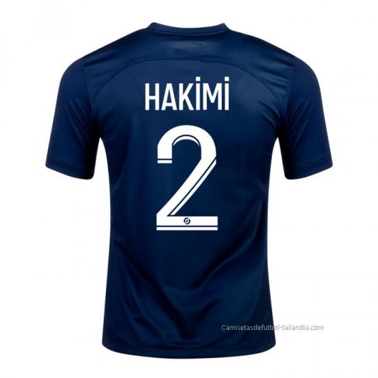 1ª Camiseta Paris Saint-Germain Jugador Hakimi 2022-2023 - Haga un click en la imagen para cerrar