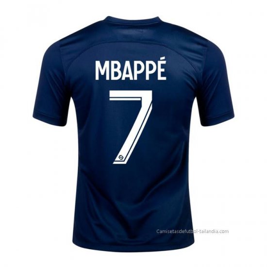 1ª Camiseta Paris Saint-Germain Jugador Mbappe 2022-2023 - Haga un click en la imagen para cerrar