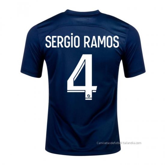 1ª Camiseta Paris Saint-Germain Jugador Sergio Ramos 2022-2023 - Haga un click en la imagen para cerrar