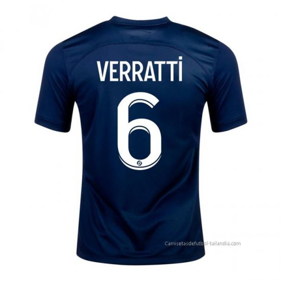 1ª Camiseta Paris Saint-Germain Jugador Verratti 2022-2023 - Haga un click en la imagen para cerrar