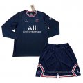 1ª Camiseta Paris Saint-Germain Manga Larga Nino 2021-2022