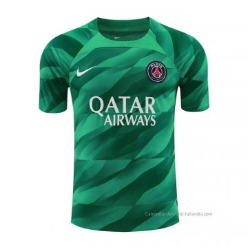 Camiseta Paris Saint-Germain Portero 2023-2024 Verde Camiseta Paris Saint-Germain Portero 2023-2024 Verde
