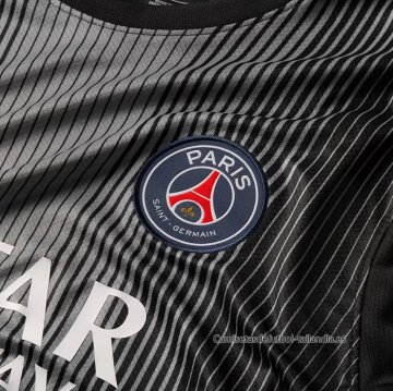 1ª Camiseta Paris Saint-Germain Portero Manga Larga 2025-2026 Negro