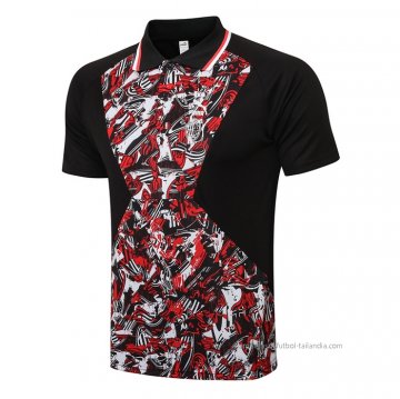 Camiseta Polo del AC Milan 2021-2022 Rojo Camiseta Polo del AC Milan 2021-2022 Rojo