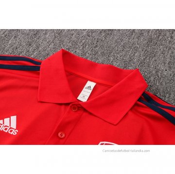 Camiseta Polo del Arsenal 2021-2022 Rojo