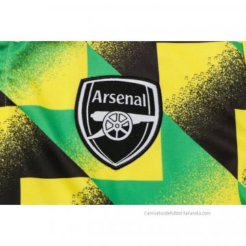 Camiseta Polo del Arsenal 2022-2023 Negro y Verde