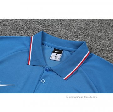 Camiseta Polo del Atletico Madrid 2022-2023 Azul