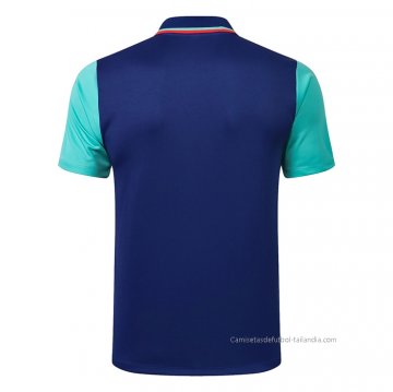 Camiseta Polo del Barcelona 2021 Azul