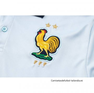 Camiseta Polo del Francia 2024-2025 Azul