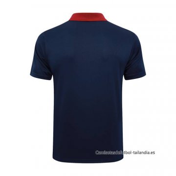 Camiseta Polo del Inglaterra 2024-2025 Azul