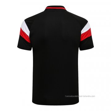 Camiseta Polo del Manchester United 2021-2022 Negro