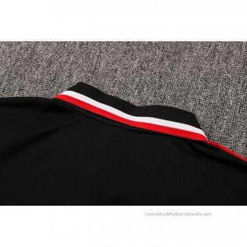 Camiseta Polo del Manchester United 2021-2022 Negro