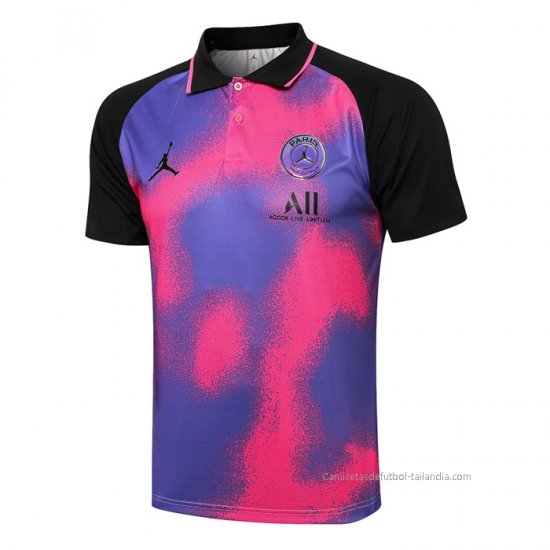 Camiseta Polo del Paris Saint-Germain 2021-2022 Purpura - Haga un click en la imagen para cerrar