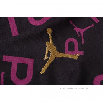 Camiseta Polo del Paris Saint-Germain Jordan 2021-2022 Purpura