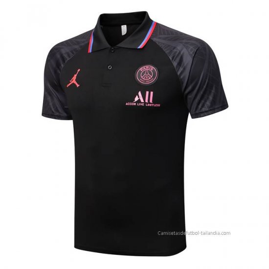 Camiseta Polo del Paris Saint-Germain Jordan 2022-2023 Negro - Haga un click en la imagen para cerrar