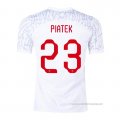 1ª Camiseta Polonia Jugador Piatek 2022