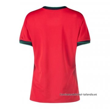 1ª Camiseta Portugal Mujer 2024
