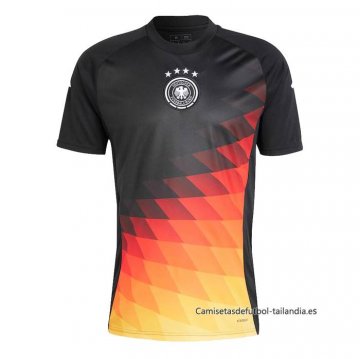 Camiseta Pre Partido del Alemania 2024 Negro Camiseta Pre Partido del Alemania 2024 Negro