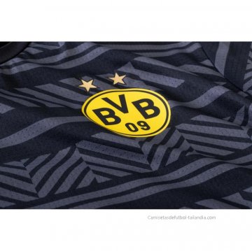 Camiseta Pre Partido del Borussia Dortmund 2022 Negro