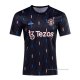 Camiseta Pre Partido del Manchester United 2022 Negro