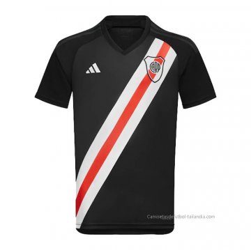 Camiseta Pre Partido del River 2023 Negro Camiseta Pre Partido del River 2023 Negro