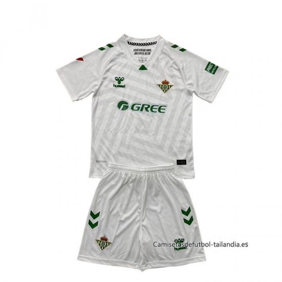 Camiseta Real Betis Portero Nino 2025-2026 Blanco - Haga un click en la imagen para cerrar