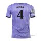 2ª Camiseta Real Madrid Jugador Alaba 2022-2023