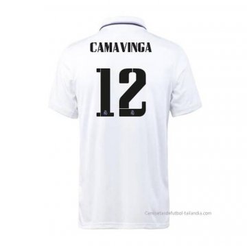 1ª Camiseta Real Madrid Jugador Camavinga 2022-2023 1ª Camiseta Real Madrid Jugador Camavinga 2022-2023