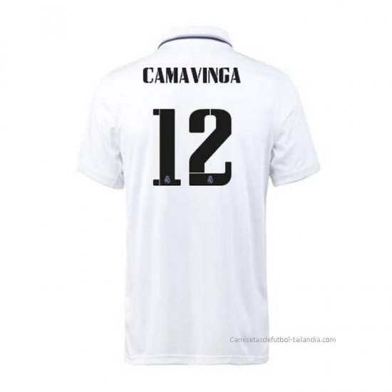 1ª Camiseta Real Madrid Jugador Camavinga 2022-2023 - Haga un click en la imagen para cerrar
