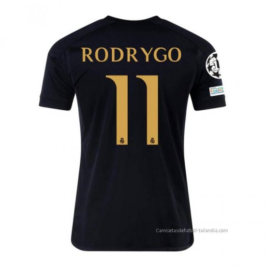 3ª Camiseta Real Madrid Jugador Rodrygo 2023-2024 - Haga un click en la imagen para cerrar