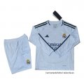 1ª Camiseta Real Madrid Manga Larga Nino 2024-2025