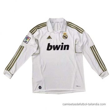 1ª Camiseta Real Madrid Manga Larga Retro 2012 1ª Camiseta Real Madrid Manga Larga Retro 2012