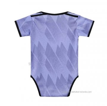 2ª Camiseta Real Madrid Bebe 2022-2023