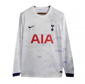1ª Camiseta Tottenham Hotspur Manga Larga 2023-2024 1ª Camiseta Tottenham Hotspur Manga Larga 2023-2024