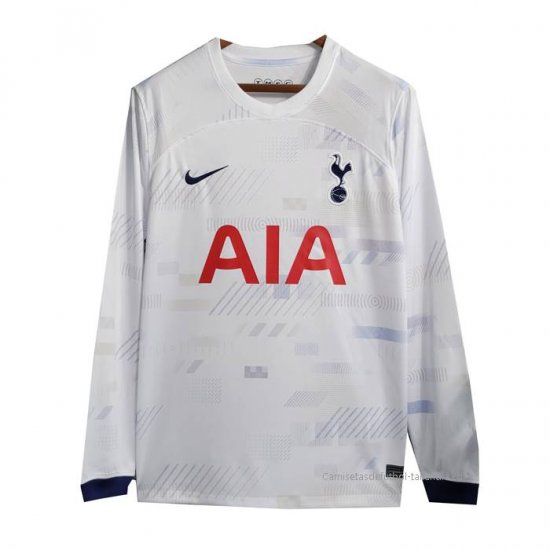 1ª Camiseta Tottenham Hotspur Manga Larga 2023-2024 - Haga un click en la imagen para cerrar