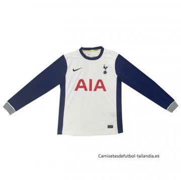 1ª Camiseta Tottenham Hotspur Manga Larga 2024-2025