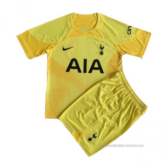 Camiseta Tottenham Hotspur Portero Nino 2022-2023 Amarillo - Haga un click en la imagen para cerrar