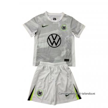 2ª Camiseta Wolfsburg Nino 2025-2026