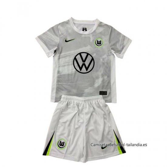 2ª Camiseta Wolfsburg Nino 2025-2026 - Haga un click en la imagen para cerrar