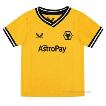 1ª Camiseta Wolves Nino 2023-2024