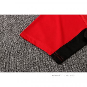 Camiseta de Entrenamiento AC Milan 2021-2022 Rojo