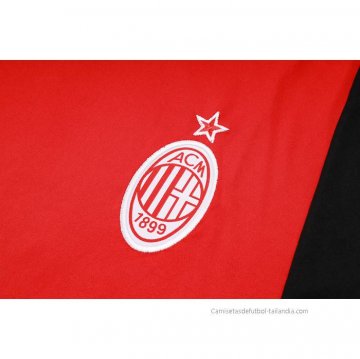 Camiseta de Entrenamiento AC Milan 2023-2024 Rojo
