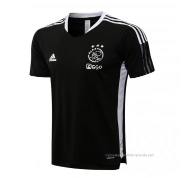 Camiseta de Entrenamiento Ajax 2021-2022 Negro Camiseta de Entrenamiento Ajax 2021-2022 Negro