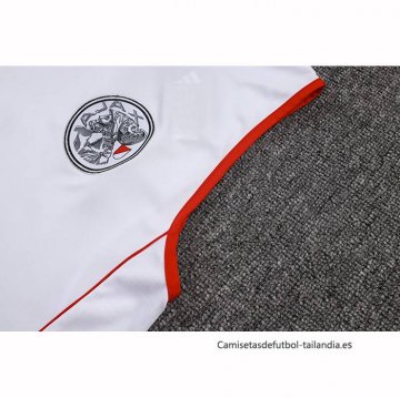 Camiseta de Entrenamiento Ajax Sin Mangas 2025-2026 Blanco