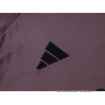 Camiseta de Entrenamiento Arsenal 2024-2025 Gris Purpura